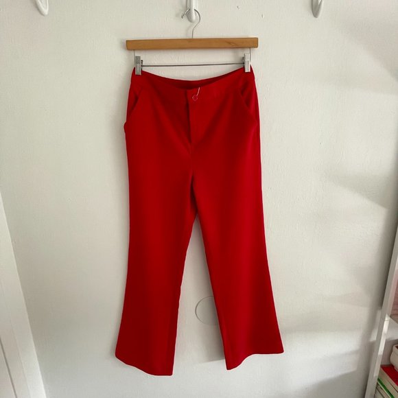 SOLD!  SUSIELADY Womens Red Business Suit Two Piece Set - Picture 7 of 15